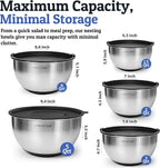 Priority Chef Stainless Steel Mixing Bowls - Image 4