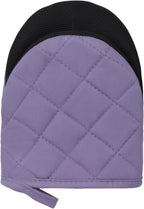 Short Oven Mitts, Heat Resistant 500°F, Silicone Grip Kitchen Gloves, Non-Slip - Image 6