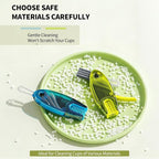 3 in 1 Cup Lid Gap Cleaning Brush Set, 3 Colors - Image 7