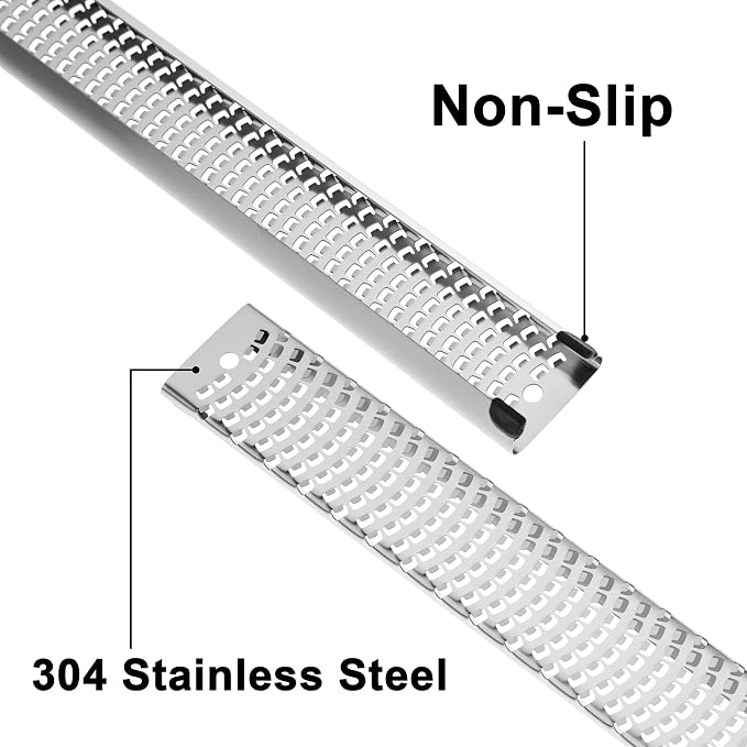 Lemon Zester, Stainless Steel Kitchen Cheese Grater, Plastic Cover Ergonomic - Image 4