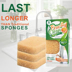 Peachy Clean Silicone Dish Sponge Scrubbers, Unscented Freshness, Non-Scratch - Image 4