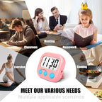 2 Pack Kitchen Timers Loud Ring Digital Timers - Image 5