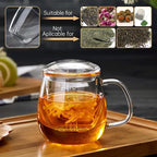DOPUDO Glass Teacups 24 Pack Glass Tea Cup - Image 6