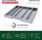 ROYAL CRAFT WOOD Luxury Bamboo Kitchen Drawer Organizer - Image 4