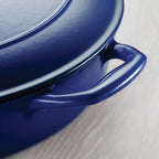 Tramontina Bestow Enameled Cast Iron Oval Dutch Oven Pot - Image 6