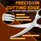 HUUSK Kitchen Scissors and Cooking Tong Set - Image 6