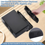 Countertop Paper Towel Dispenser, Large Capacity, Non-Slip Base, Compatible - Image 2