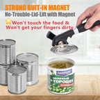 2 in 1 Safety Can Opener Manual Smooth Edge & Bottle Opener, - Image 2