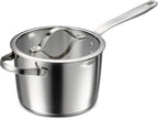 Tramontina Tempo Tri-Ply Base Stainless Steel 4-Quart Sauce Pan by Tramontina