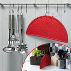 Splatter Screen for Frying Pan Foldable Grease Splatter Guard Silicone Splatter - Image 9