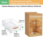 2Pack Pull out Cabinet Organizer, Heavy Duty Slide out Pantry Shelves Drawer - Image 2
