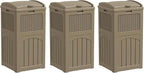Greesum 33 Gallon Resin Outdoor Trash Can by BuynowfromGreesum