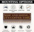 Coffee Time Metal Tin Signs, Coffees Lover Home Decor - Image 3