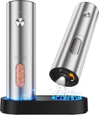 Electric Salt and Pepper Grinder Set by Chunyee