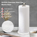 NearMoon Standing Paper Towel Holder, Kitchen Paper Towel Tissue Holder- - Image 4