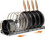 MUDEELA Pots and Pans Organizer Rack - Image 8