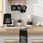 Sratte 6 Pcs Kitchen Decor Accessories Set Farmhouse Towels Pot Holders Oven - Image 6