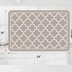 WISELIFE Dish Drying Mat Super Absorbent Drying Mat Large Dish Drying Mats - Image 2