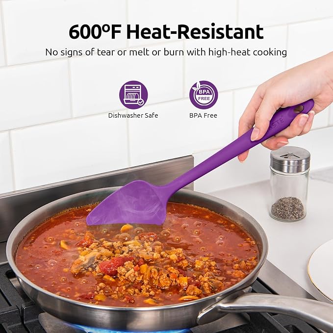 U-Taste Heat Resistant Silicone Spatula - Image 3