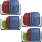 MaraFansie 4 Pack Over Cabinet Organizer Storage Lid Organizer Caddy Space by MakeStorageMoreFun