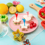 Sandwich Cutter for Kids Lunch 48 Pcs, Nifogo Sandwich Maker, Cookie Cutters - Image 8