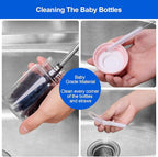 3 Pack Bottle Brush Set, Long Handle Baby Bottle Brush Cleaner - Image 4