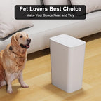 N. NETDOT 3 Pack 2.6 Gallon / 10L Bathroom Trash Can - Image 3