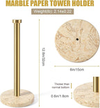 Koville Paper Towel Holder Countertop, Standing Paper Roll Holder - Image 2