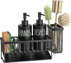 MASADI Kitchen Dish Soap Dispenser Set - Image 9