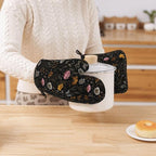 Oven Mitts and Pot Holders Flower Butterfly Boho Botanical Silicone Kitchen - Image 7