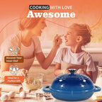 Enameled Cast Iron Bread Oven, 6 Quart Dutch Oven - Image 2