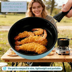 4.7 Inch Mini Frying Pan, Flat Bottom Design - Image 3