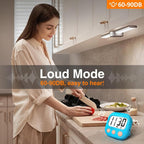 2 Pack Kitchen Timers Loud Ring Digital Timers - Image 2
