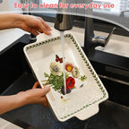 ACMLIFE Ceramic Casserole Dish Set, Ceramic Baking Dish - Image 6