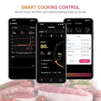 Wireless Smart Meat Thermometer, Dual-Sensor Probe, 500FT Remote, Dedicated App - Image 6