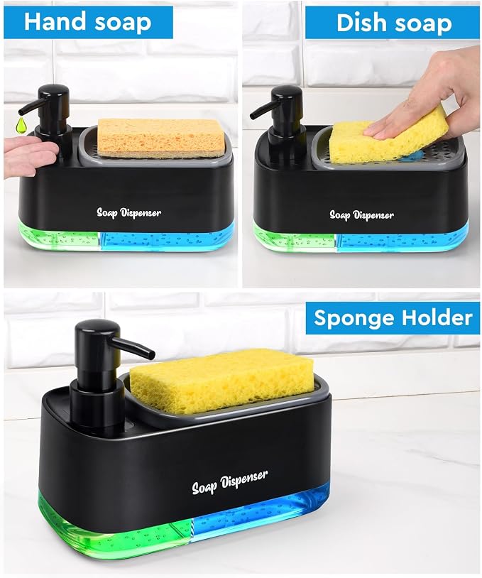 5-in-1 Kitchen Soap Dispenser Set - Image 3