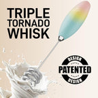 Zulay Kitchen Patented Tornado Triple Whisk Milk Frother - Image 6