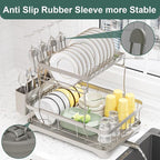 LIYI Dish Drying Rack, Large Dish Rack - Image 8