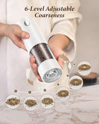 Electric Salt and Pepper Grinder Set - Image 5