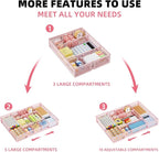 Marbrasse Expandable Desk Drawer Organizer, Mesh Tray - Image 5