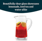 Libbey Cantina Glass Pitcher in Gift Box, 79.3 oz - Image 4