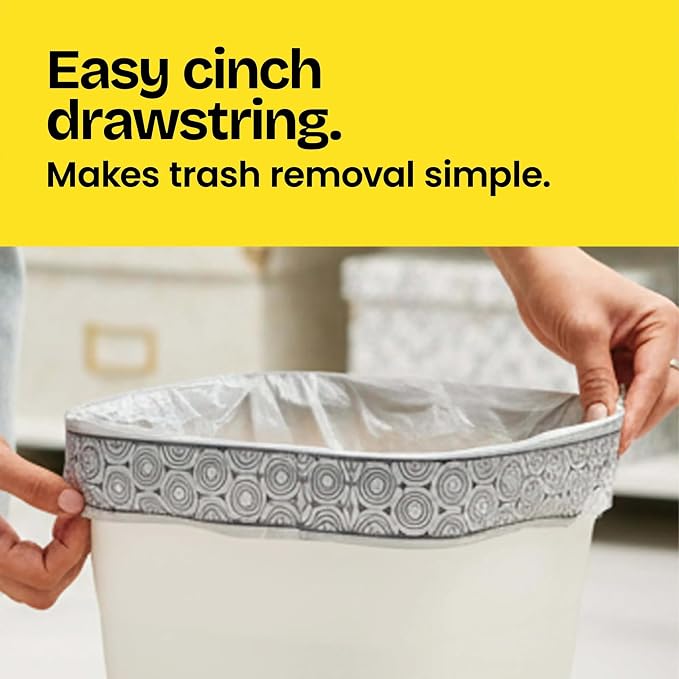 Glad Small Drawstring Trash Bags - Image 6