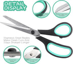 Scissors 8.5 Inch all purpose Bulk Set of 3, Scissors - Image 3