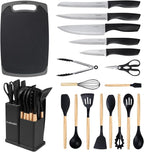 19 PCS Kitchen Cooking Utensils Set, 11 Pieces Silicone Cooking Utensils Set 6 by CADABY