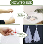 ZMCINER 7 Pack Food Covers for Outdoors Mesh Screen Include Food Tents 1 Extra - Image 4