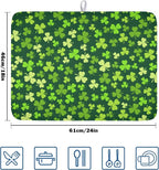 St. Patrick's Day Dish Drying Mat - Image 2