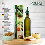Poura Glass Olive Oil Bottle Drizzler - Image 6