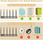 Fikoksol Cutting Board Organizer and Baking Sheet Rack, Tray Dividers - Image 4