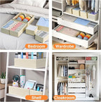 DIMJ Drawer Organizer Clothes 6 Pack - Image 7