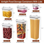 JUJOJB 64 PCS Airtight Food Storage Containers - Image 2